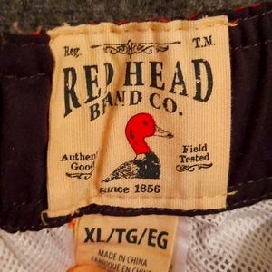 RedHead XL men's swim trunks with drawstring tie & 2 side pockets